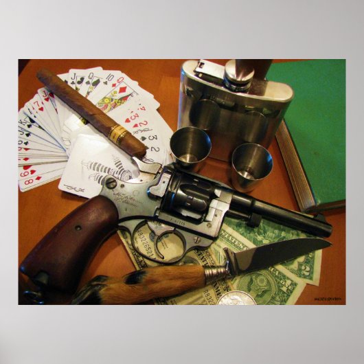 銃クールポスター ポスター (正面)