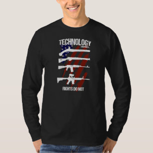 銃コレクターテクノロジーの変更の権利は不可 Tシャツ