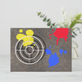 銃サイト付きの錆びたグレート 招待状 (スタンド正面)