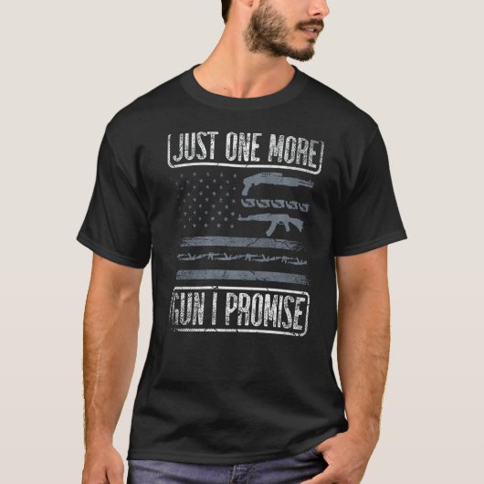 銃ファンPro銃のためにもう1つの銃を約束 Tシャツ (正面)
