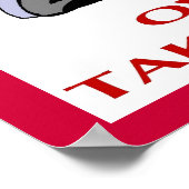 銃保を持ち出す ポスター (角)