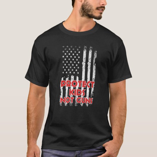 銃保護ではない子供 Tシャツ (正面)