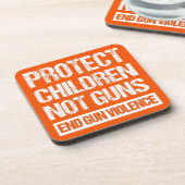銃保護ではなく子供 – 銃の暴力を終了II コースター (左側)