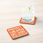 銃保護ではなく子供 – 銃の暴力を終了II コースター (右側)