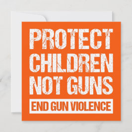 銃保護ではなく子供 – 銃の暴力を終了II 招待状