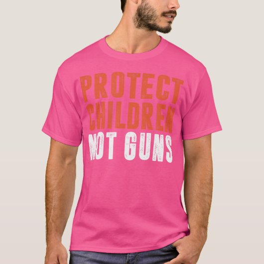 銃保護を持たない子ども Tシャツ (正面)