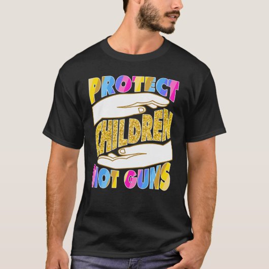 銃保護を持たない子供7 Tシャツ (正面)