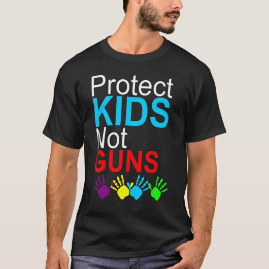 銃保護を持たない子3 Tシャツ (正面)