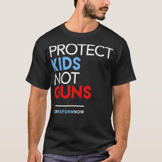 銃保護制のための銃ではない子供 Tシャツ (正面)