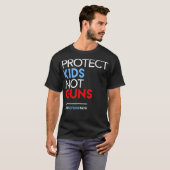 銃保護制のための銃ではない子供 Tシャツ (正面フル)
