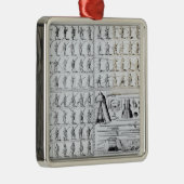 銃兵およびPikemenのための姿勢 メタルオーナメント (右)