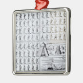 銃兵およびPikemenのための姿勢 メタルオーナメント (左)