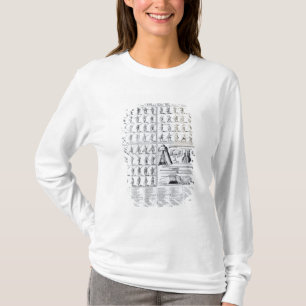 銃兵およびPikemenのための姿勢 Tシャツ