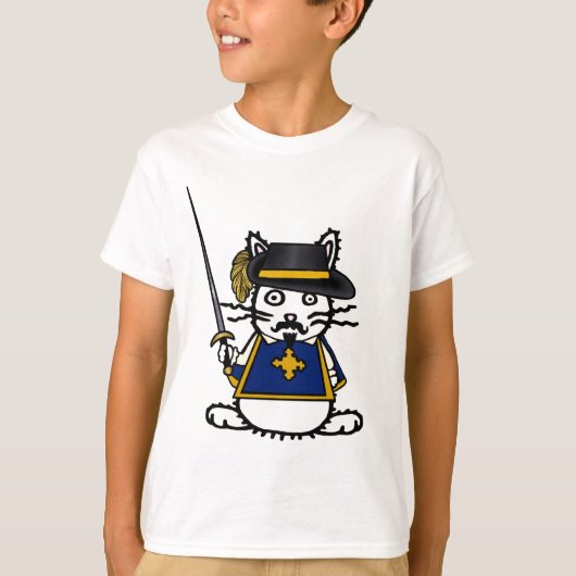 銃兵のバニー Tシャツ (正面)