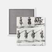 銃剣のある兵士 マグネット (正面/裏面)