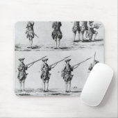 銃剣のドリルのための指示 マウスパッド (マウス)