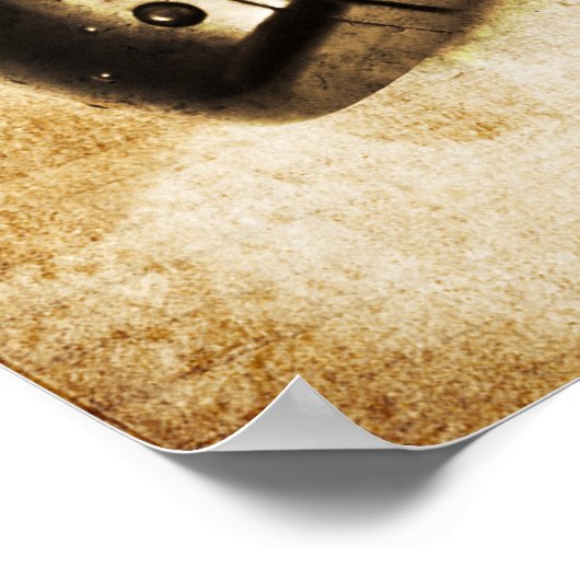 銃及び宗教 ポスター (角)