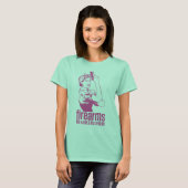 銃器は女の子の最高の友達だ Tシャツ (正面フル)