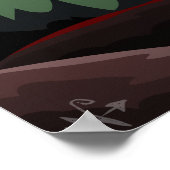 銃器を持つ子供 ポスター (角)