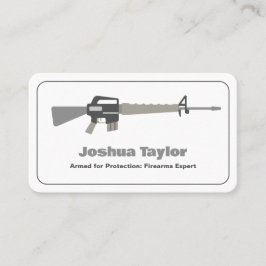 銃器ガンストアカスタムQR 名刺