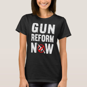 銃器改革今アンチ第2改正プロガンコンター Tシャツ