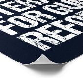 銃器改革退役軍人 ポスター (角)