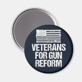 銃器改革退役軍人 マグネット (正面/裏面)