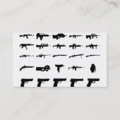 銃器業名刺 名刺 (裏面)