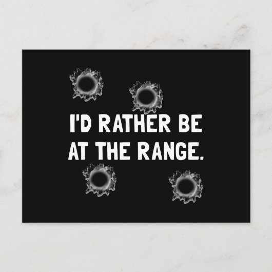 銃射程 ポストカード (正面)