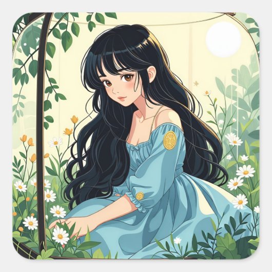 銃弾ジャーナリングシリーズ3 – 兵庫女子3 スクエアシール (正面)