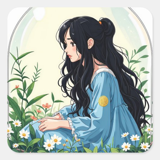 銃弾ジャーナリングシリーズ4 – 兵庫女子4 スクエアシール (正面)