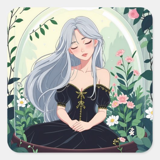 銃弾ジャーナリングシリーズ8 – 兵庫女子8 スクエアシール (正面)