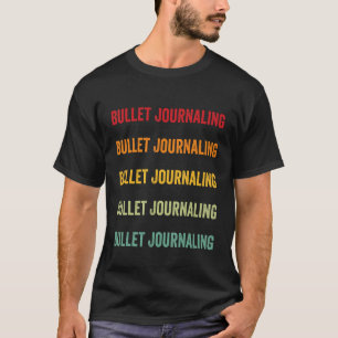 銃弾ジャーナリング銃弾のジャーナリングHobbyist雨 Tシャツ