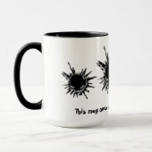 銃弾発射マフィアボス マグカップ (左)