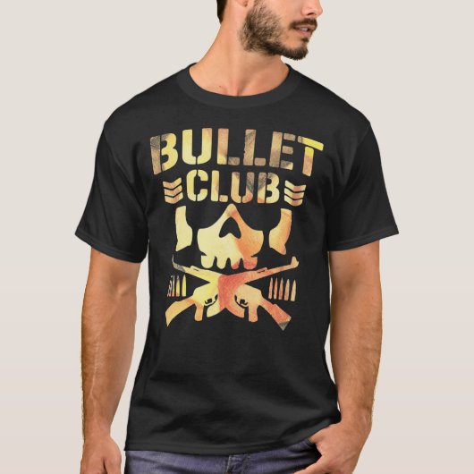 銃弾部骨兵クラシックTシャツ Tシャツ (正面)