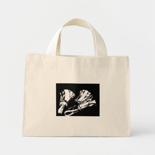 銃弾 ミニトートバッグ (正面)