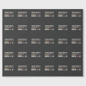 銃愛好家スナイパー·ライフル第2条改正 ラッピングペーパー (フラット)