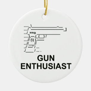 銃愛好家 セラミックオーナメント
