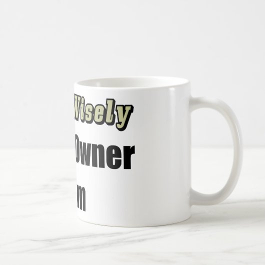 銃所有者か犠牲者 コーヒーマグカップ (右)