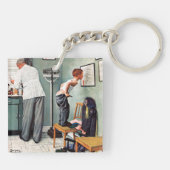 『銃撃の前に』 キーホルダー (裏面)