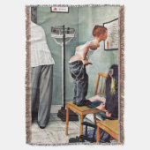 『銃撃の前に』 スローブランケット (正面縦)