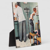 『銃撃の前に』 フォトプラーク (側面)