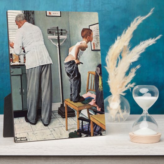 『銃撃の前に』 フォトプラーク (側面)