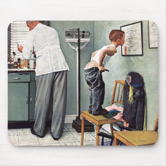 『銃撃の前に』 マウスパッド (正面)