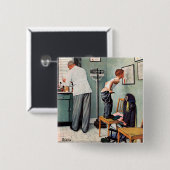 『銃撃の前に』 缶バッジ (正面&裏面)