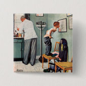 『銃撃の前に』 缶バッジ (正面)