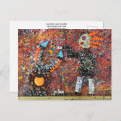 銃撃戦 ポストカード (正面/裏面)