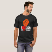銃暴力に終止符を打とう 1 Tシャツ (正面フル)