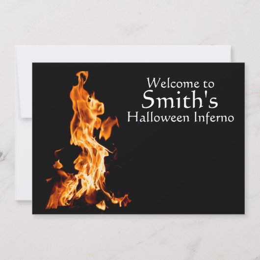 銃火 招待状 (正面)