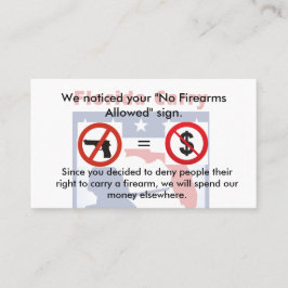 銃無しお金無し! 名刺